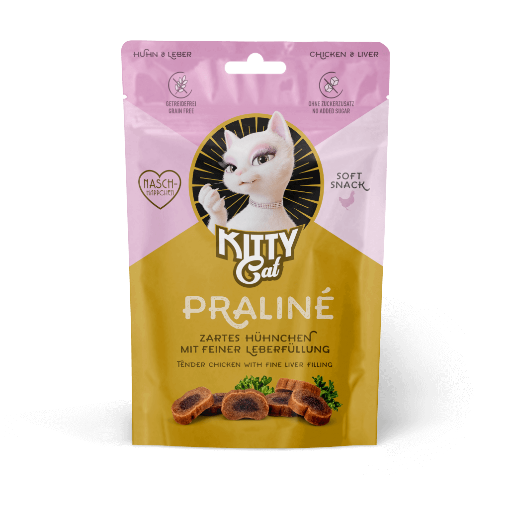 KITTY Cat Snack Praliné - Huhn & Leber 50 g - Hauptbild