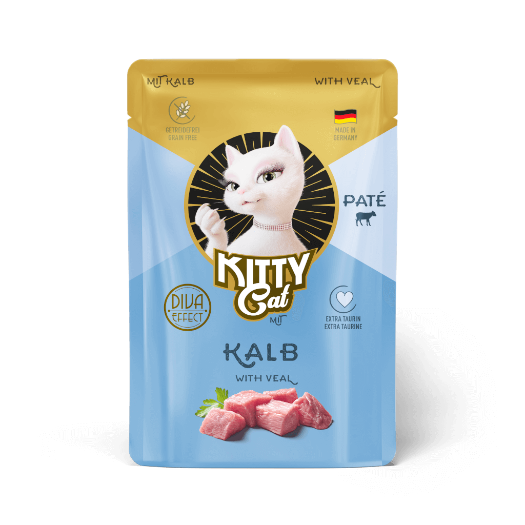 KITTY Cat - Nassfutter Paté Kalb 85 g - Hauptbild