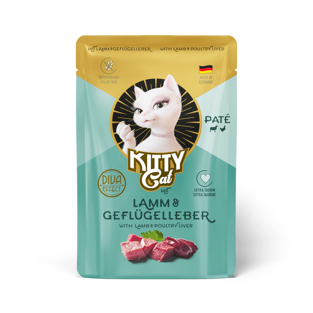 KITTY Cat - Nassfutter Paté Lamm & Geflügelleber 85 g - Hauptbild