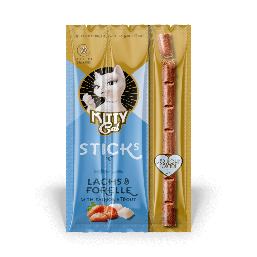 KITTY Cat Snack Sticks - Lachs & Forelle 15 g - Hauptbild