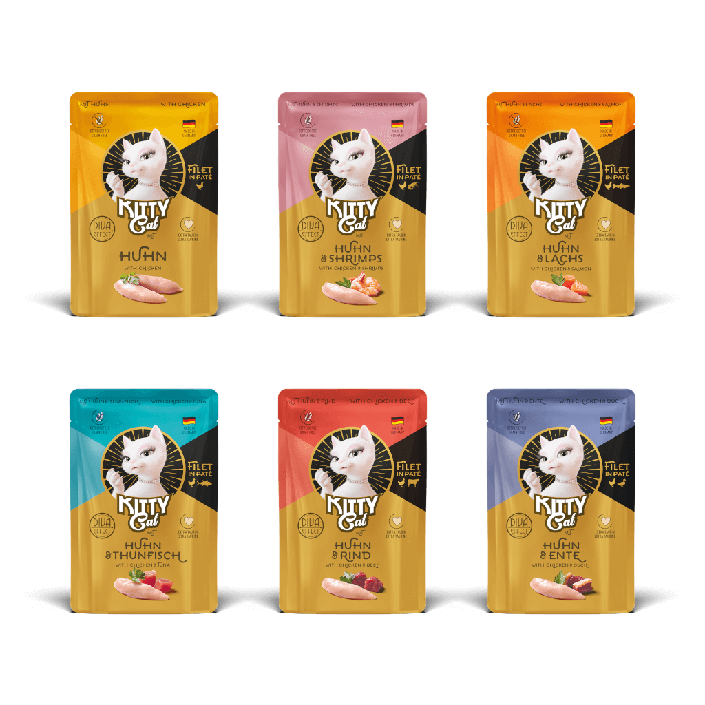 KITTY Cat - Nassfutter Filet in Paté Mix Filet 6 x 85 g KITTY Cat - Nassfutter Filet in Paté Mix Filet 6 x 85 g - Hauptbild