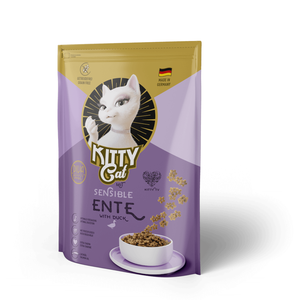 KITTY Cat - Trockenfutter Ente Sensible 800 g KITTY Cat - Trockenfutter Ente Sensible 800 g - Hauptbild