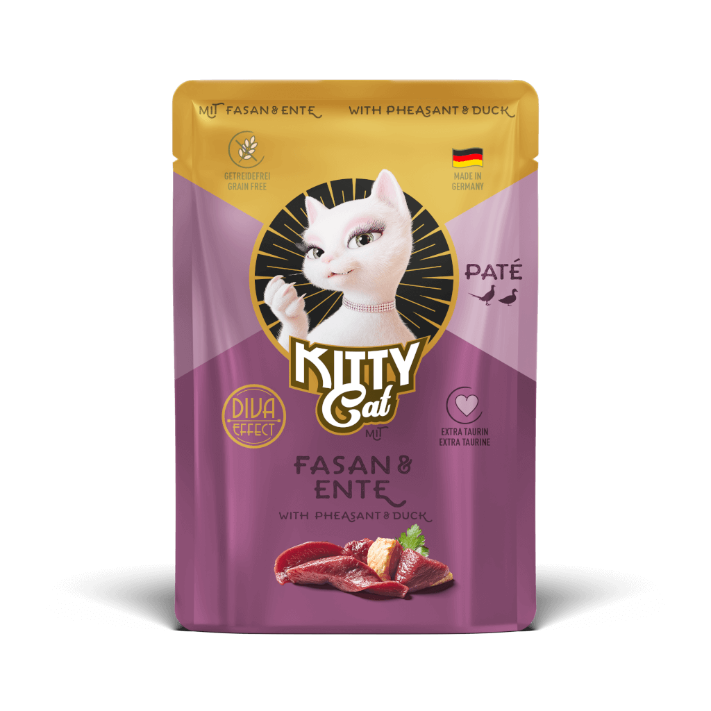 KITTY Cat - Nassfutter Paté Fasan & Ente 85 g - Hauptbild