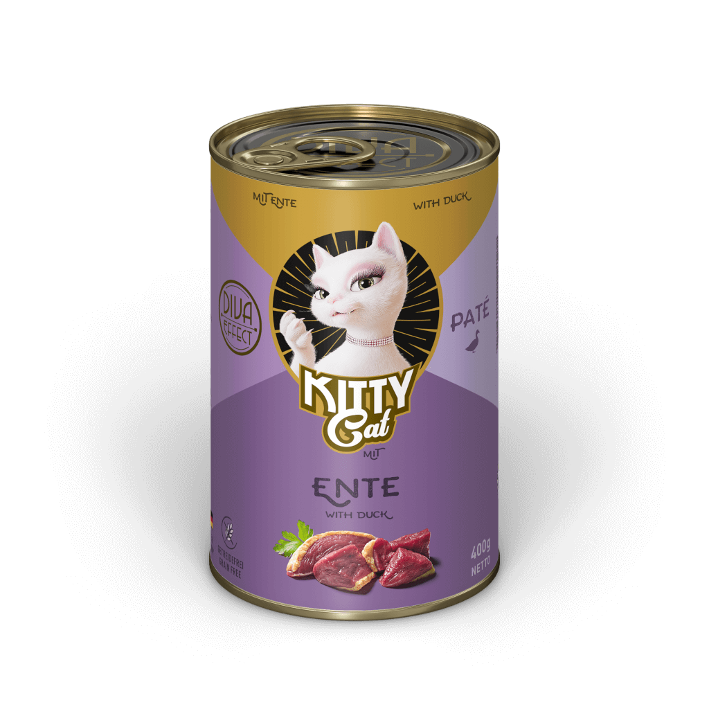 KITTY Cat - Nassfutter Paté Ente 400 g - Hauptbild