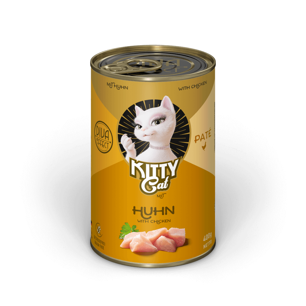KITTY Cat - Nassfutter Paté Huhn 400 g KITTY Cat - Nassfutter Paté Huhn 400 g - Hauptbild