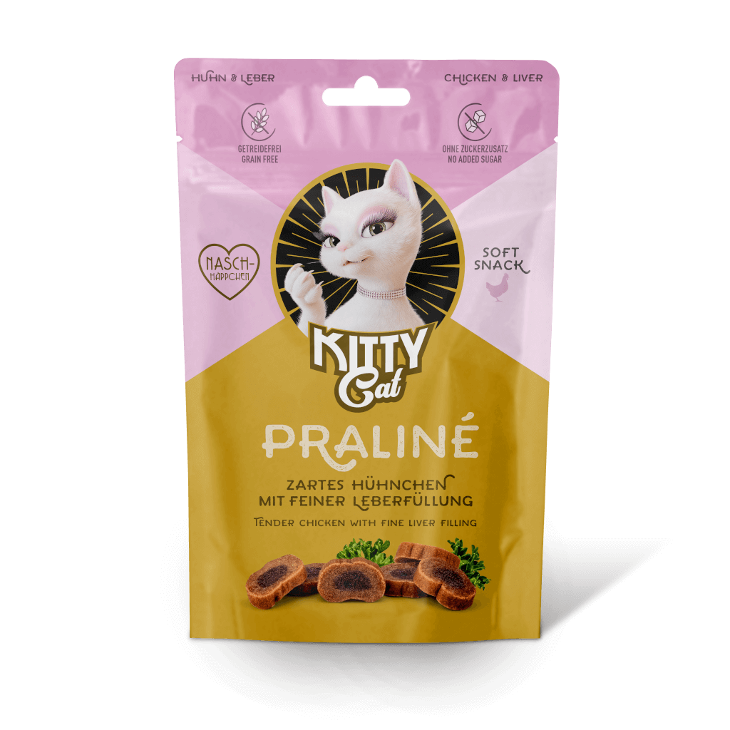 KITTY Cat Snack Praliné - Huhn & Leber 50 g - Hauptbild
