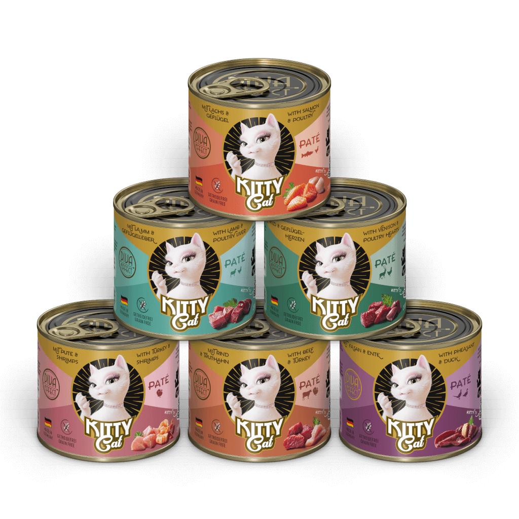 KITTY Cat - Nassfutter Paté Mix 2 - 6 x 200 g - Hauptbild