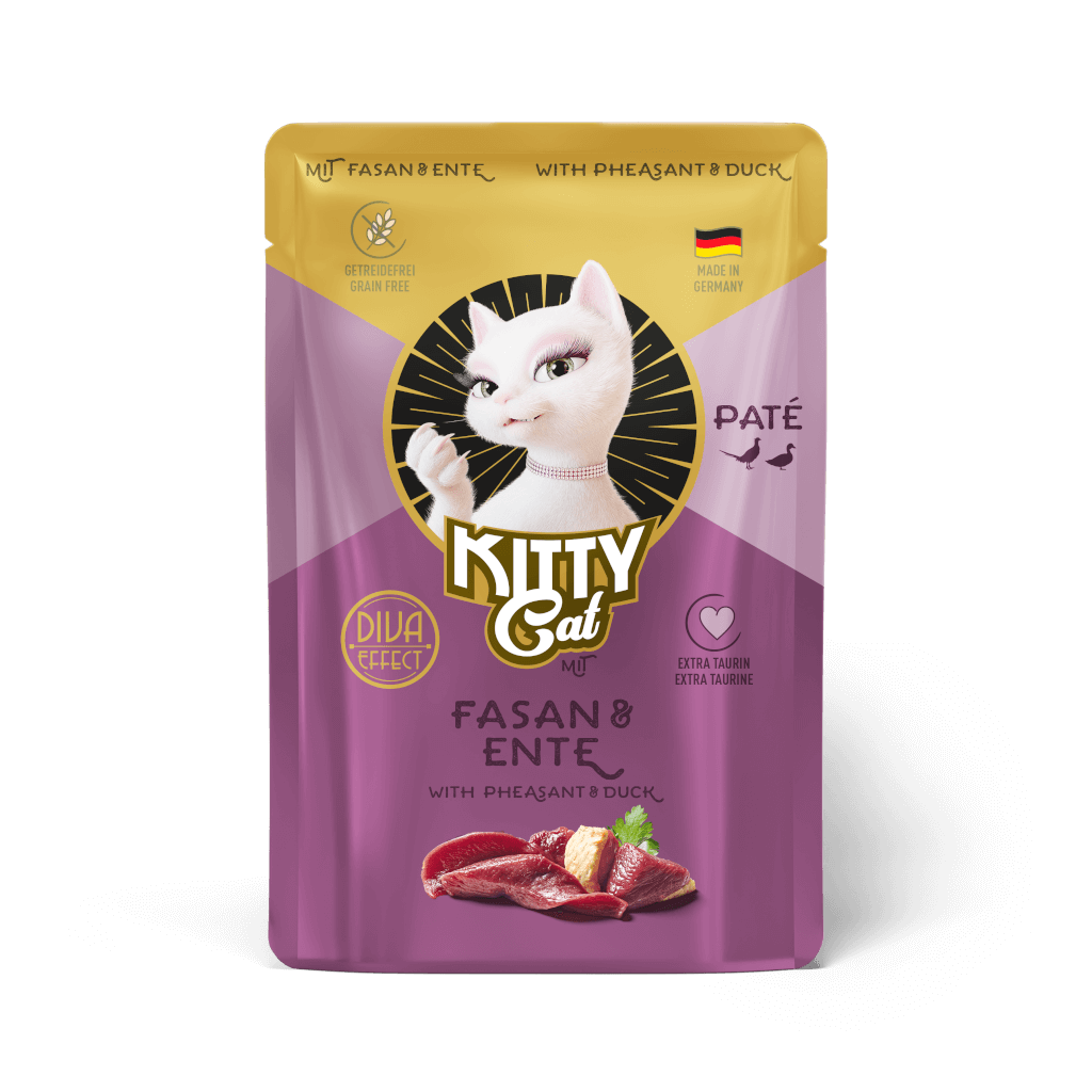 KITTY Cat - Nassfutter Paté Fasan & Ente 85 g - Hauptbild