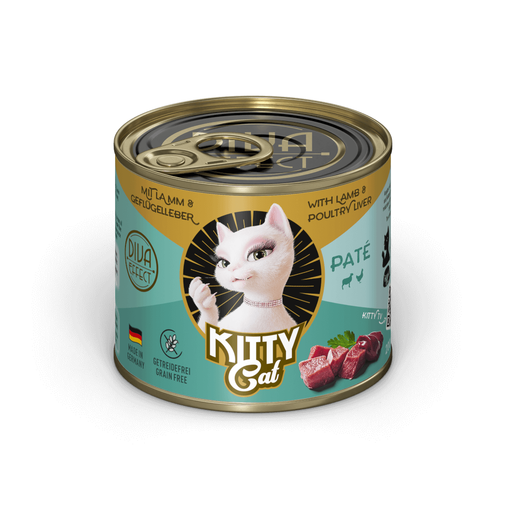 KITTY Cat - Nassfutter Paté Lamm & Geflügelleber 200 g KITTY Cat - Nassfutter Paté Lamm & Geflügelleber 200 g - Hauptbild