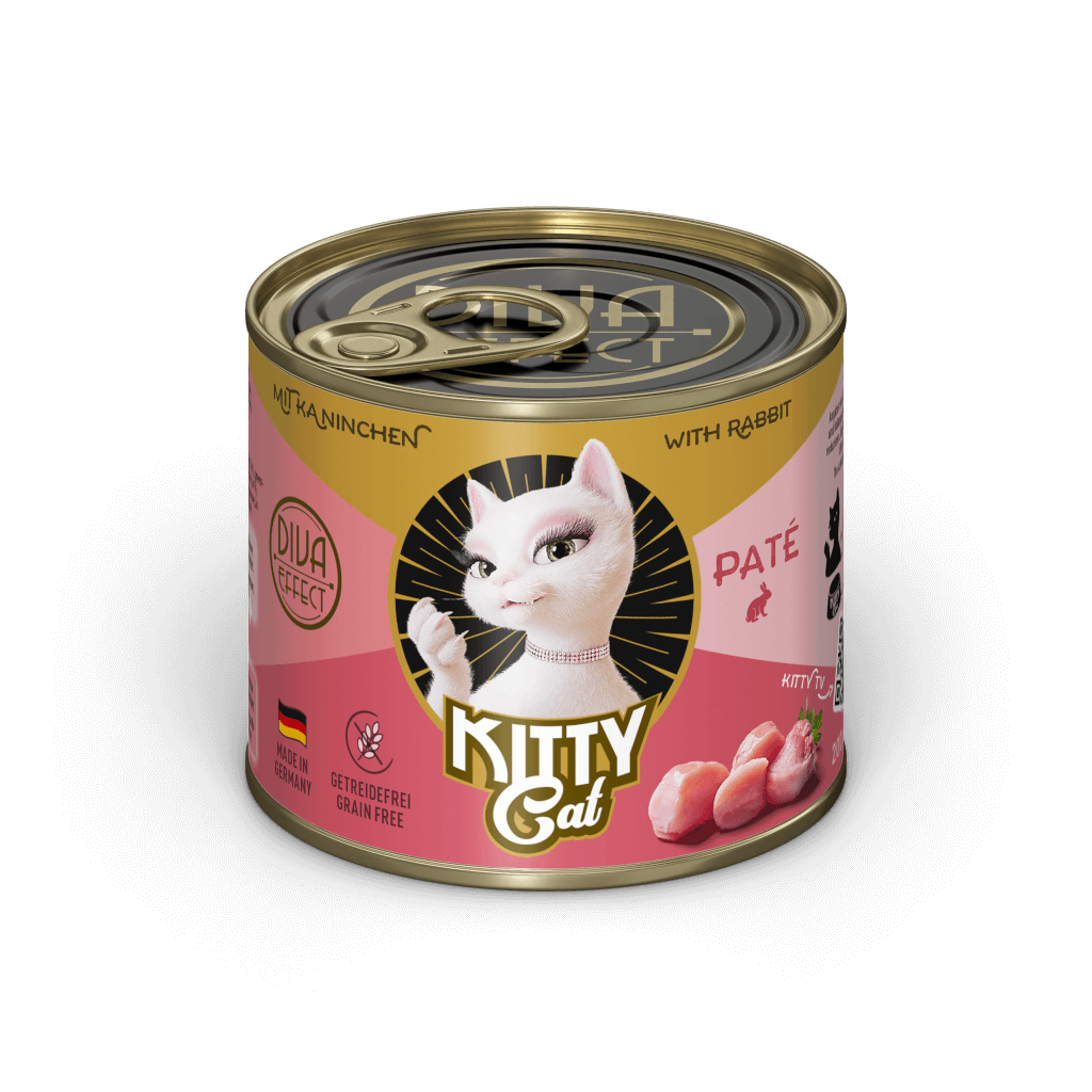 KITTY Cat - Nassfutter Paté Kaninchen 200 g KITTY Cat - Nassfutter Paté Kaninchen 200 g - Hauptbild