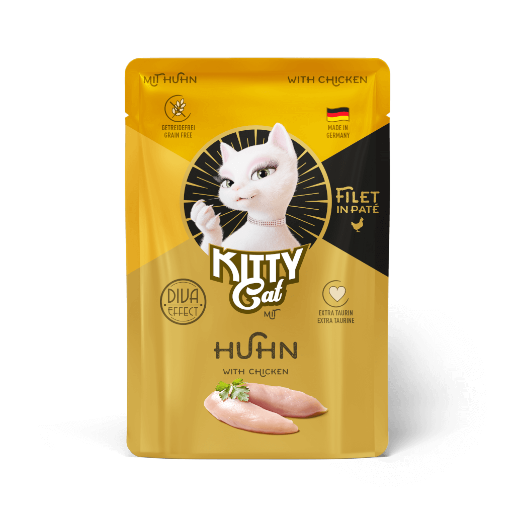 KITTY Cat - Nassfutter Filet in Paté Huhn 85 g - Hauptbild