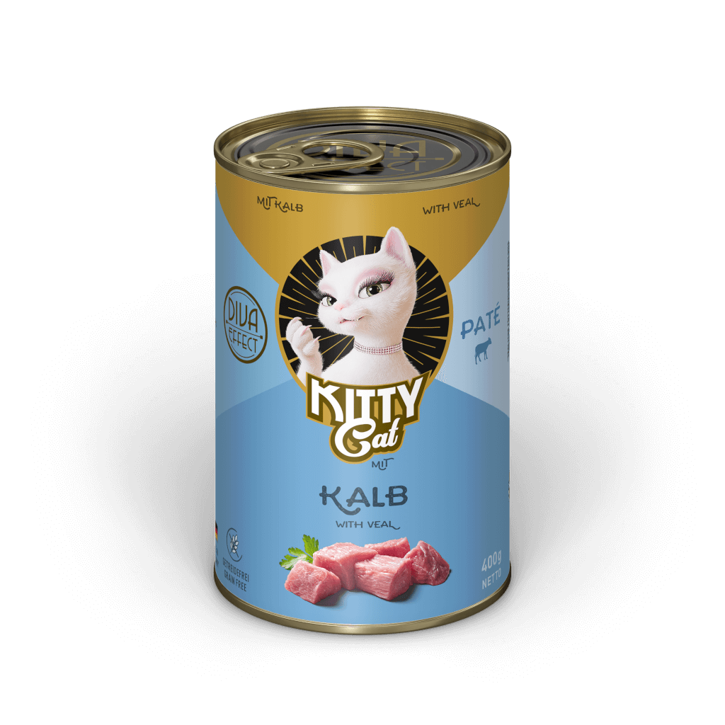KITTY Cat - Nassfutter Paté Kalb 400 g - Hauptbild