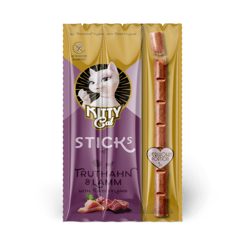 KITTY Cat Snack Sticks - Truthahn & Lamm 15 g - Hauptbild