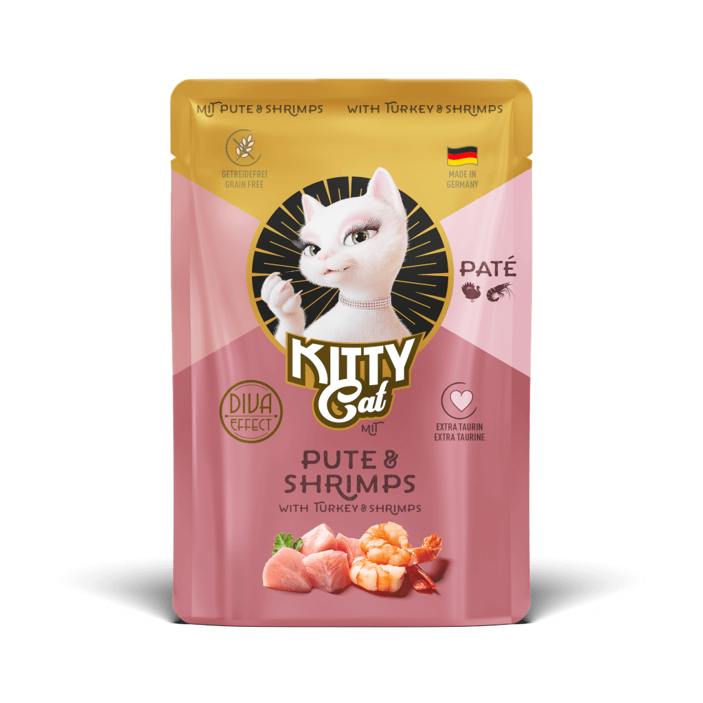 KITTY Cat - Nassfutter Paté Pute & Shrimps 85 g - Hauptbild